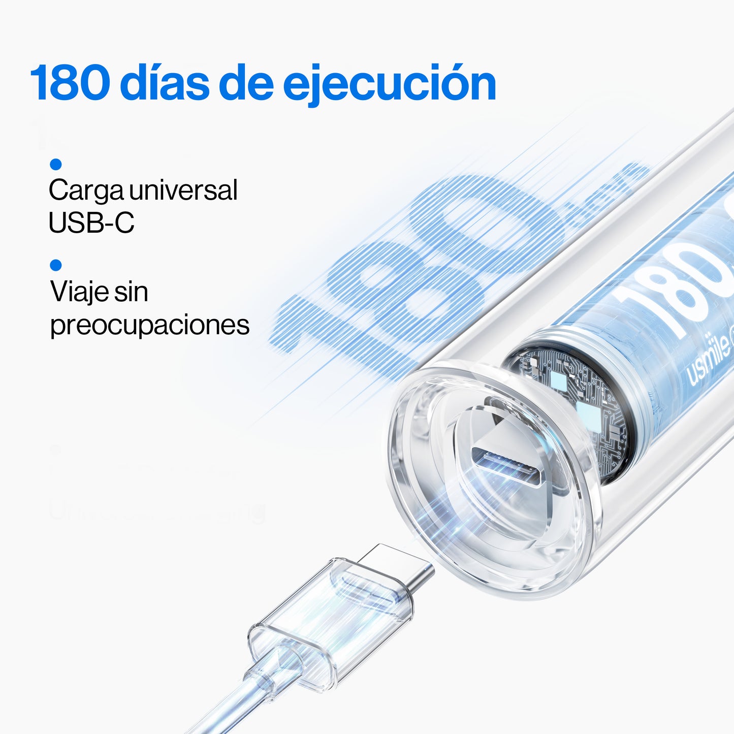 Cepillo Eléctrico Sónico Y10PRO con 4 cabezales